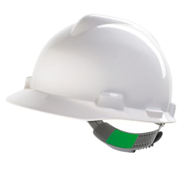 MSA V-GARD SAFETY HELMET WHITE 1