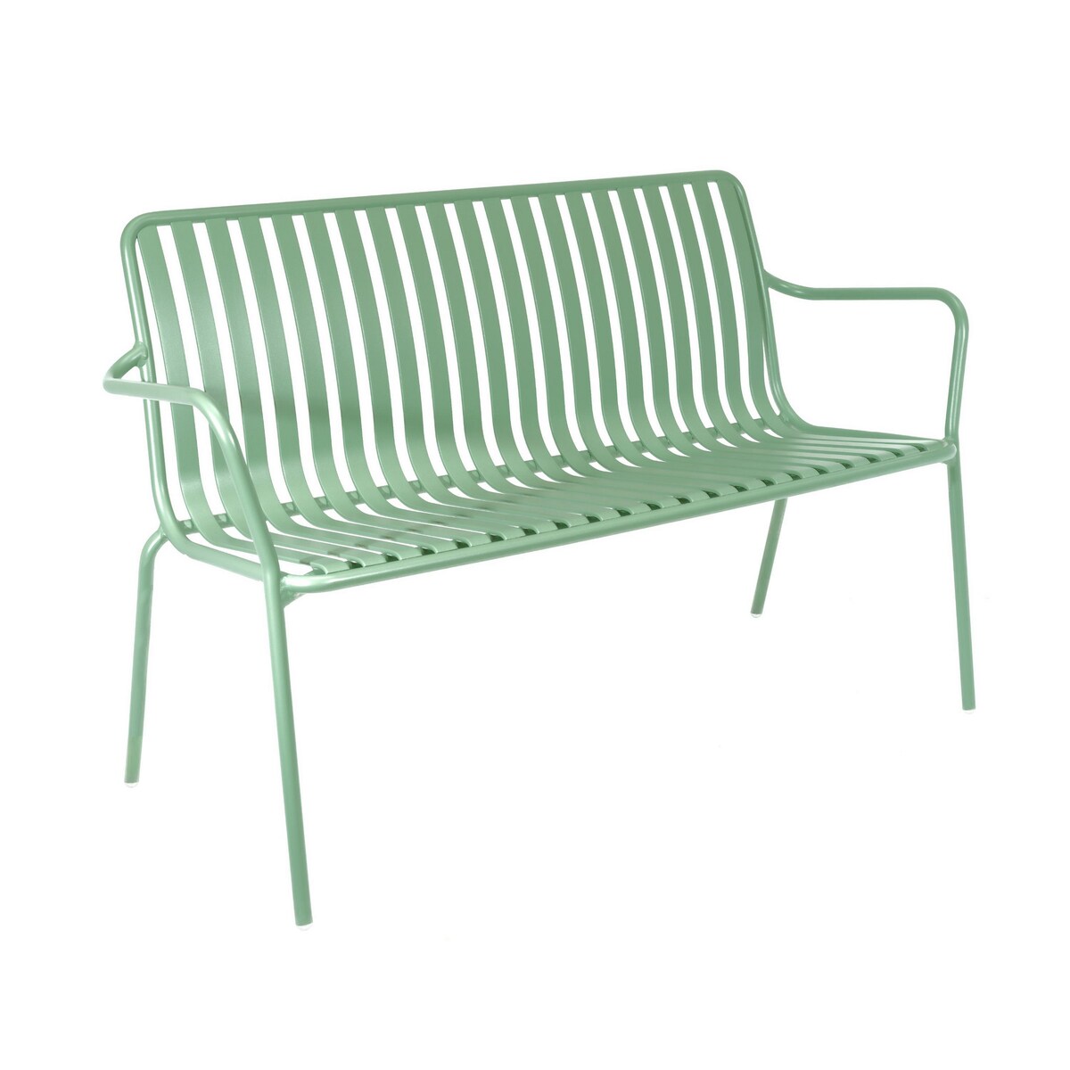 Breeze Aluminium 2 Seater Armchair Bench - Fair Green - Delivery Only 1