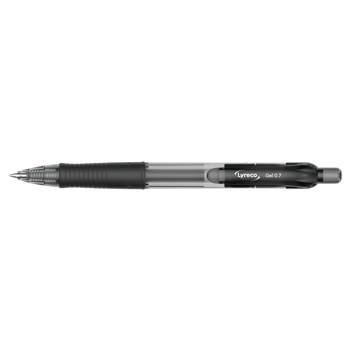 Lyreco Premium Gel Pen Retractable Black - Pack Of 12 1