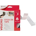 VELCRO Brand Stick On Tape White, Hook and Loop, Self Adhesive Roll - 20mm x 5m 1