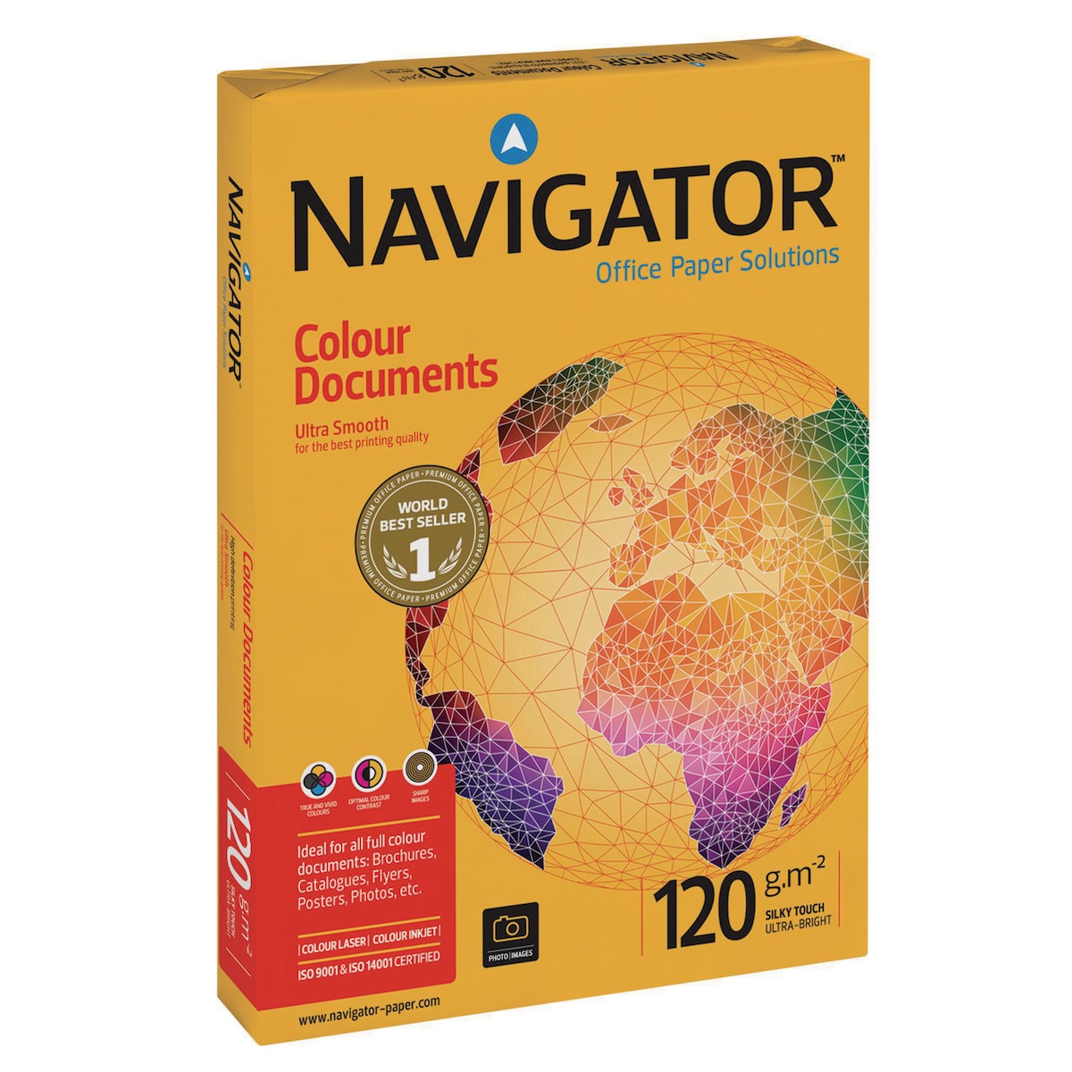Navigator Colour Documents 120gsm A4 - Ream of 250 Sheets 1