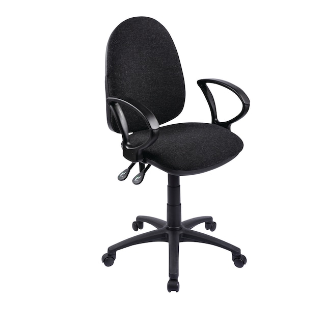 Origin High Back Operators Chair With Arms - Black 1
