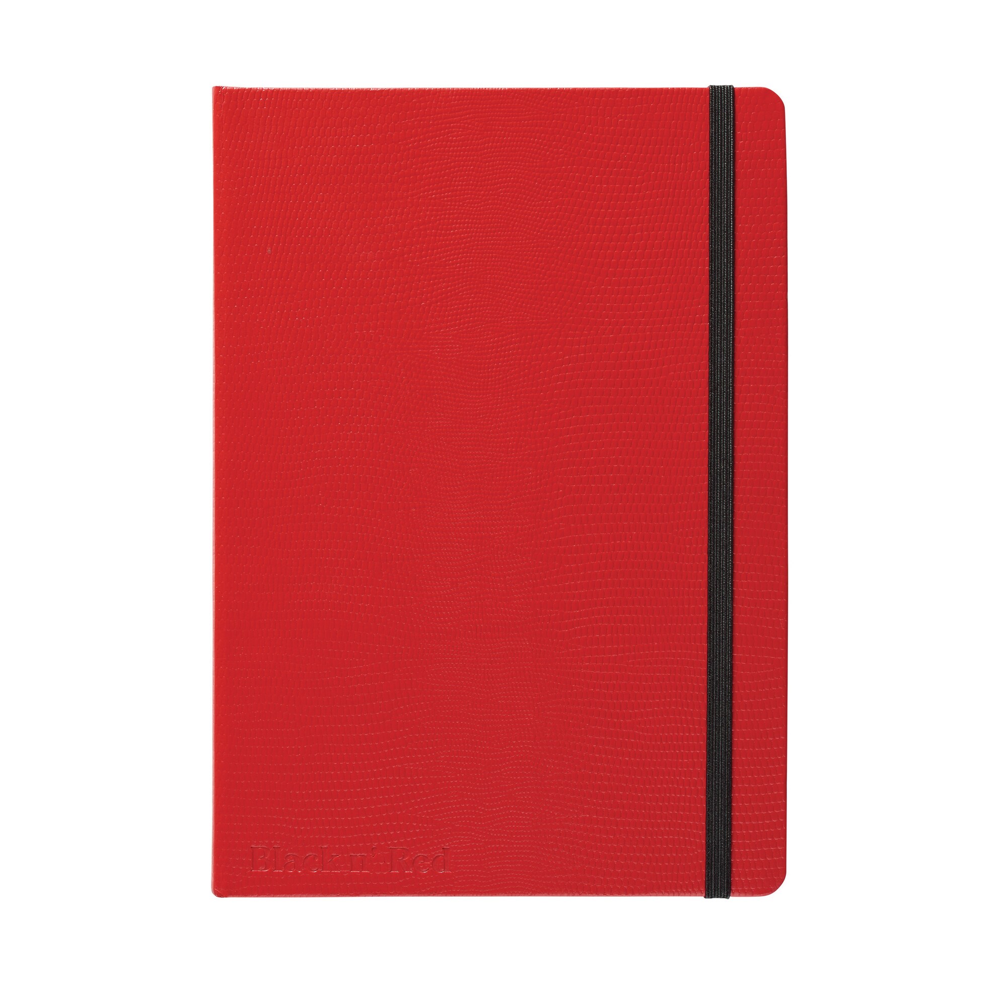 RED BY BLACK N RED A5 NOTEBOOK 90GSM 144 PAGES | Lyreco