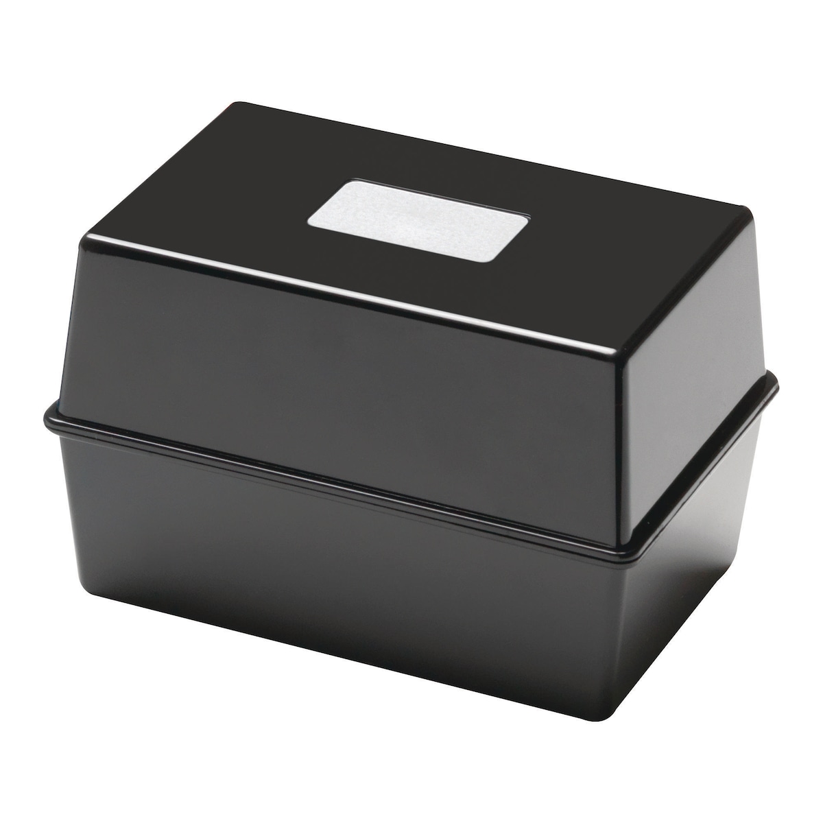 Black 152 X 102mm Card Index Box 1