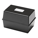 Black 152 X 102mm Card Index Box 1