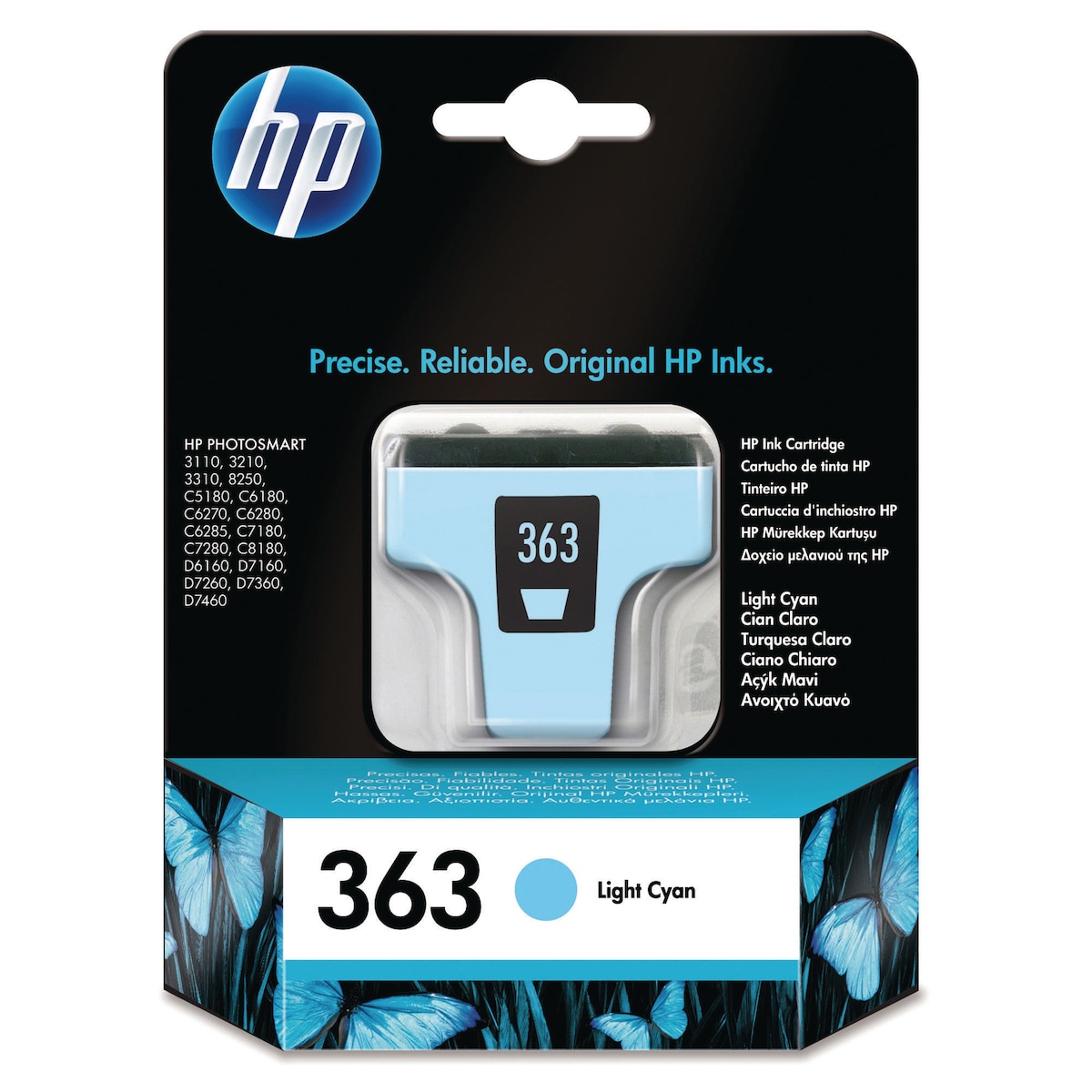 HP 363 Light Cyan Original Ink Cartridge... | Lyreco