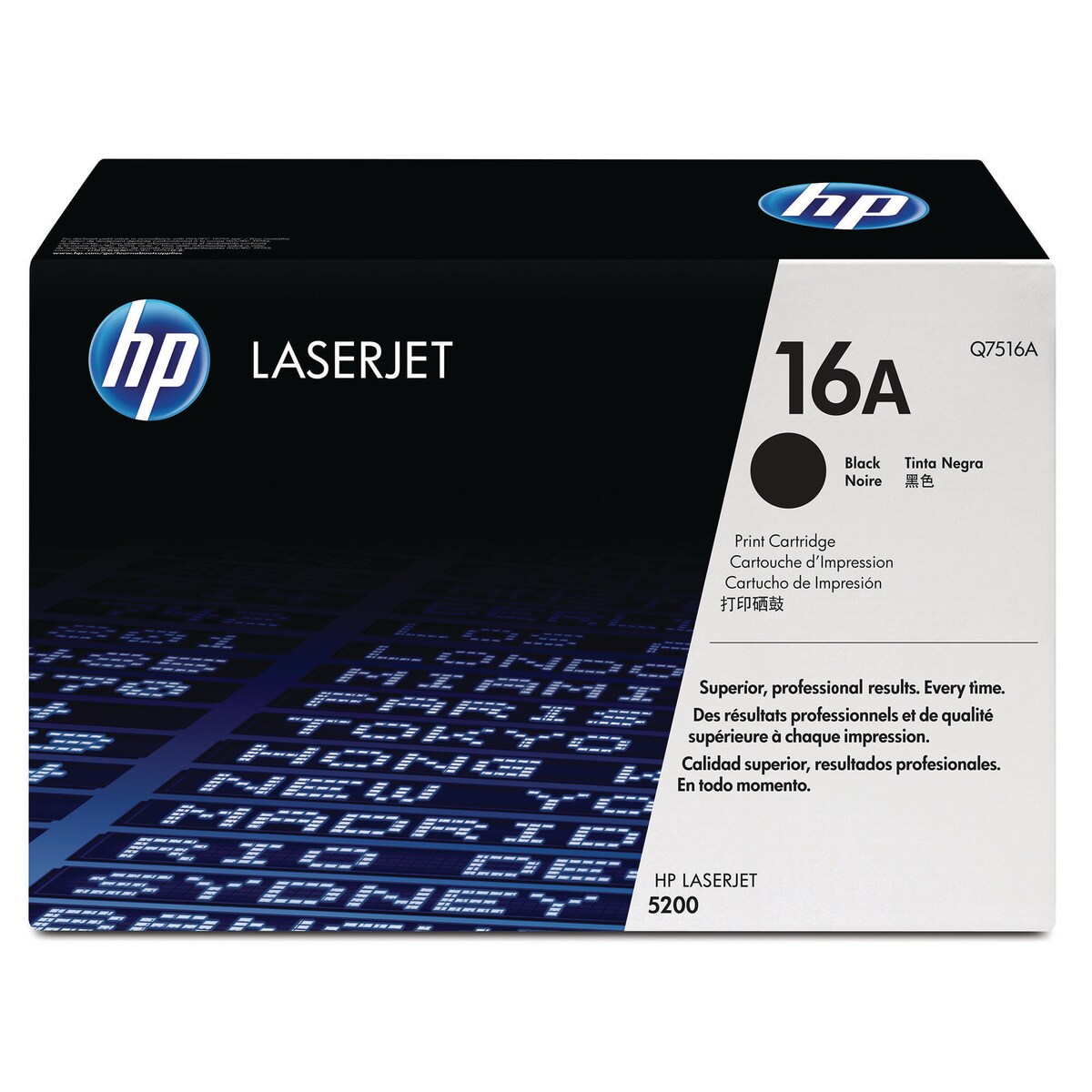HP Lj 5200 Toner Cartridge Black (Q7516A) 1
