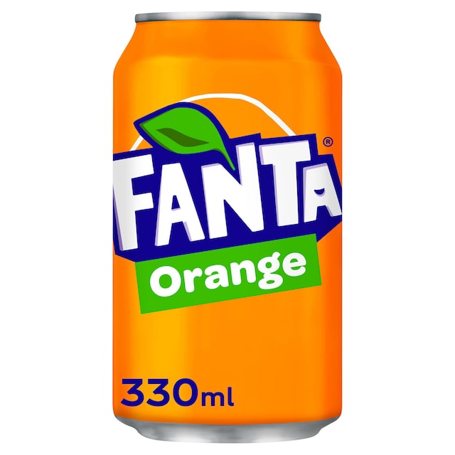Fanta Orange Can 330ml - Pack of 24 1