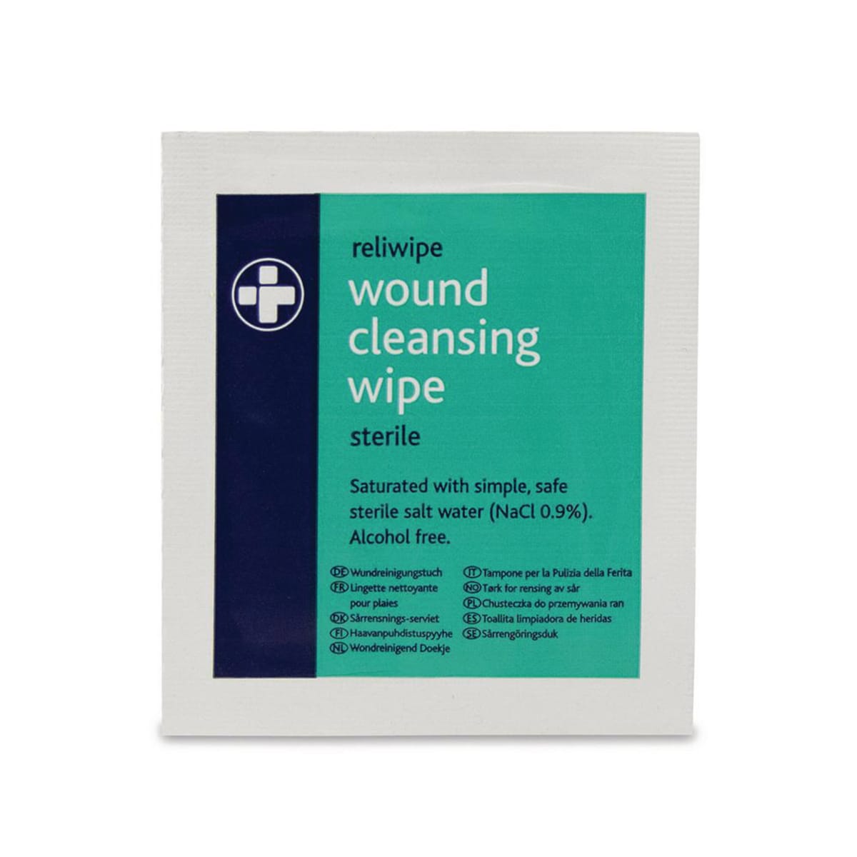 Sterile Wound Cleansing Wipes Individually Wrapped (Pack of 100) 1