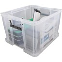 Whitefurze Allstore Clear 48 Litre PP Storage Box 1