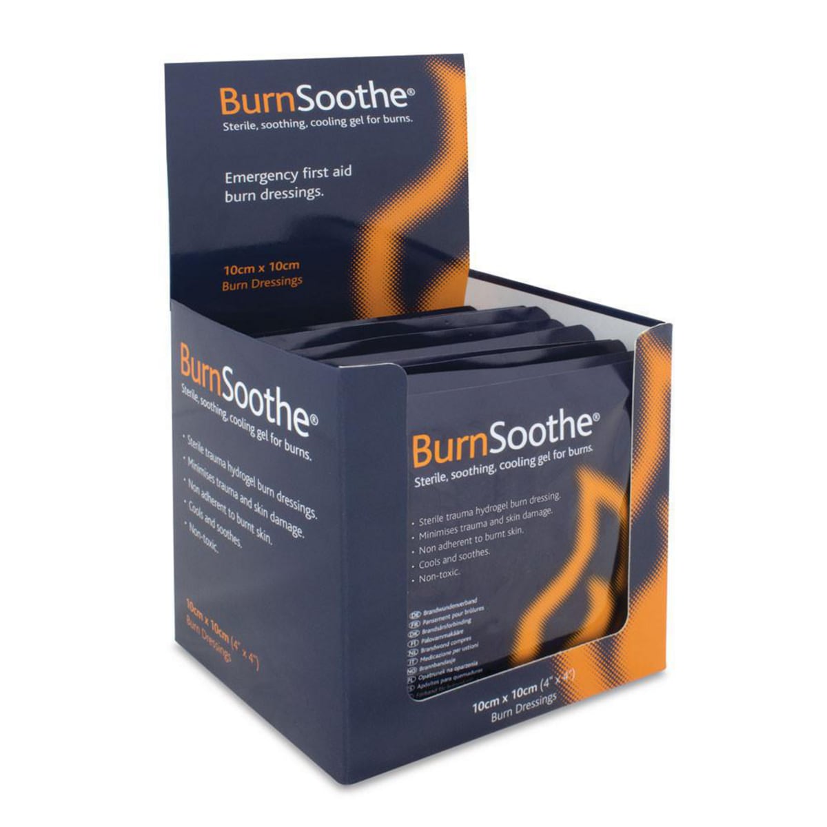Hydrogel Treatment Burnshield Square Pk10 1
