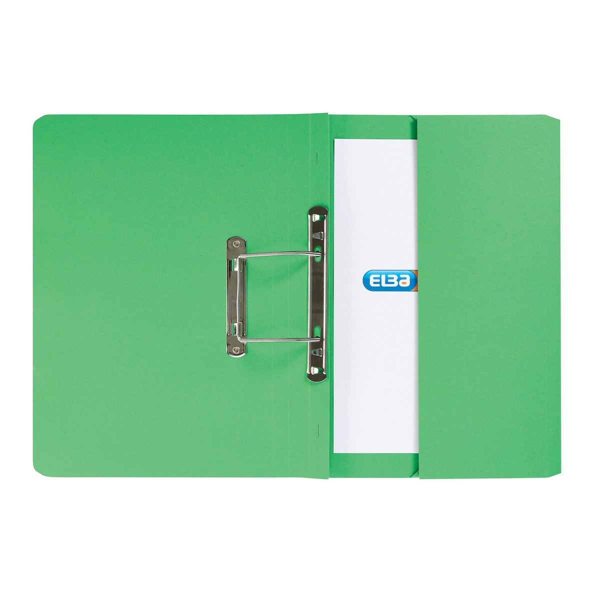 Elba Foolscap Spring File Pocket File Green -... | Lyreco