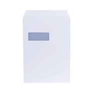 Lyreco White Envelopes C4 Recycled S/S Window 90gsm - Pack Of 250