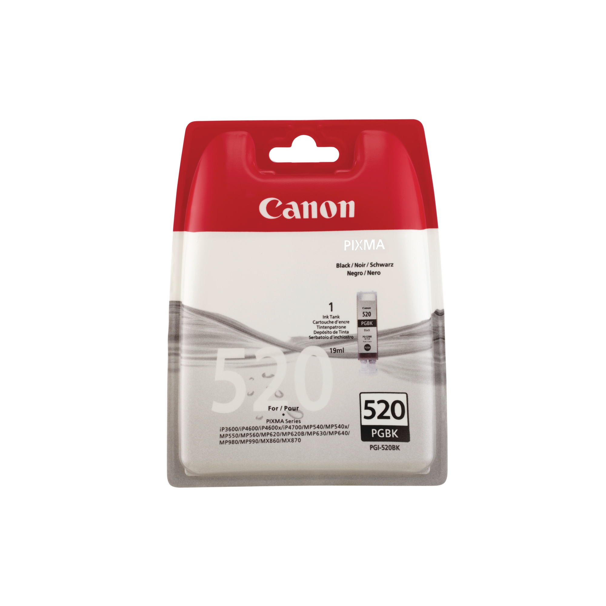 Canon PGI-520Bk Black Ink Cartridge | Lyreco