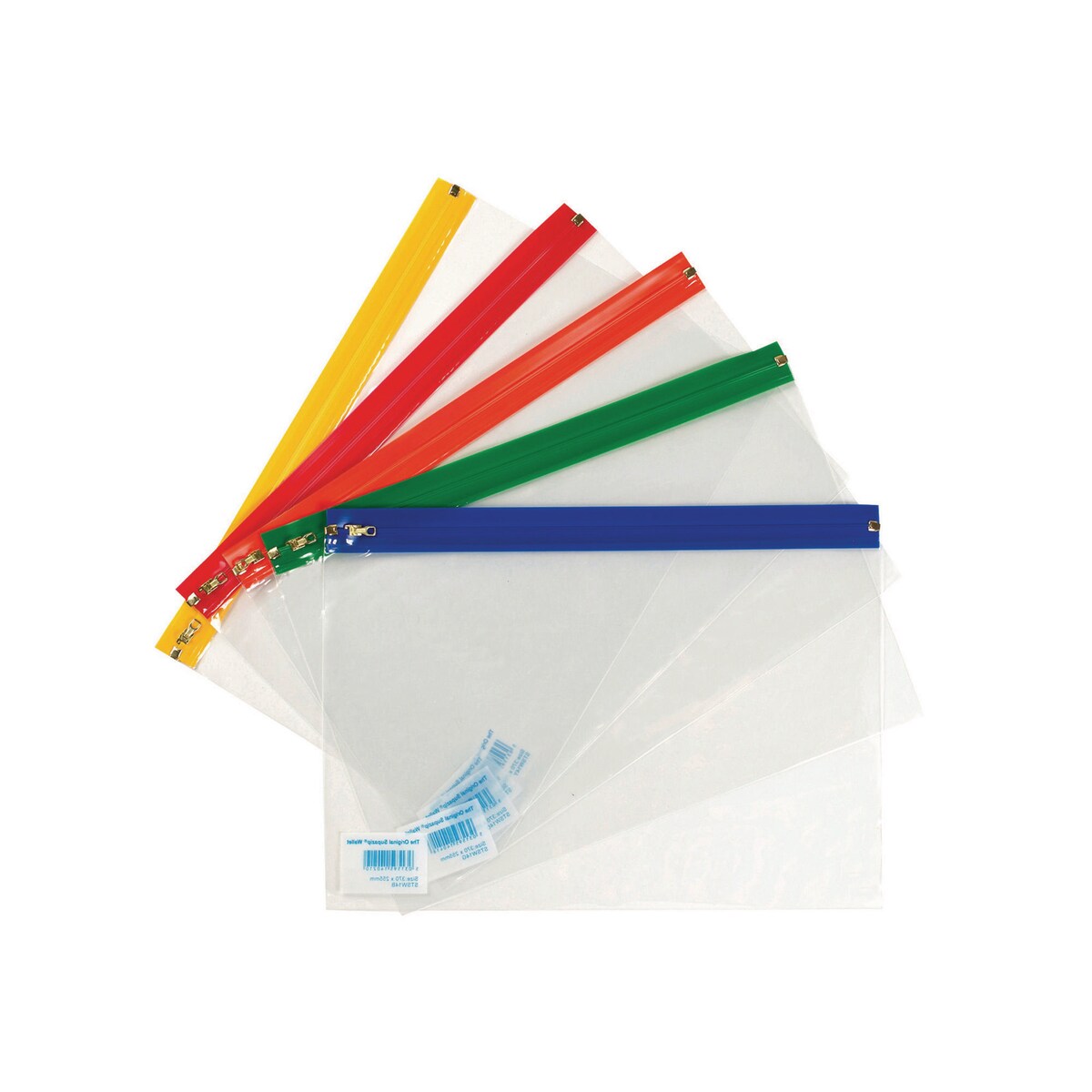 Clear A4+ Zip Bags - Pack of 25 1