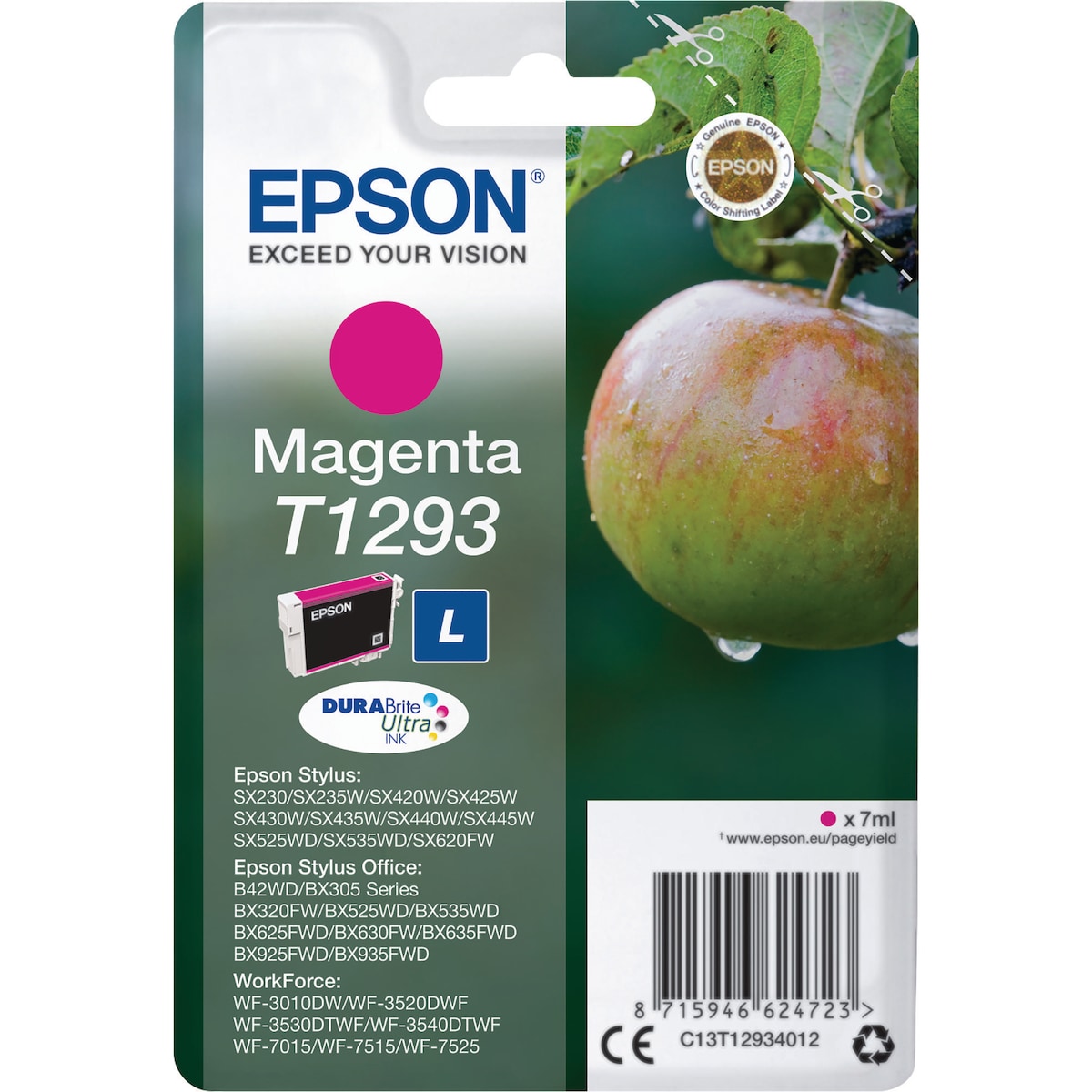Epson T129340 Ink Cartridge Apple - Magenta 1