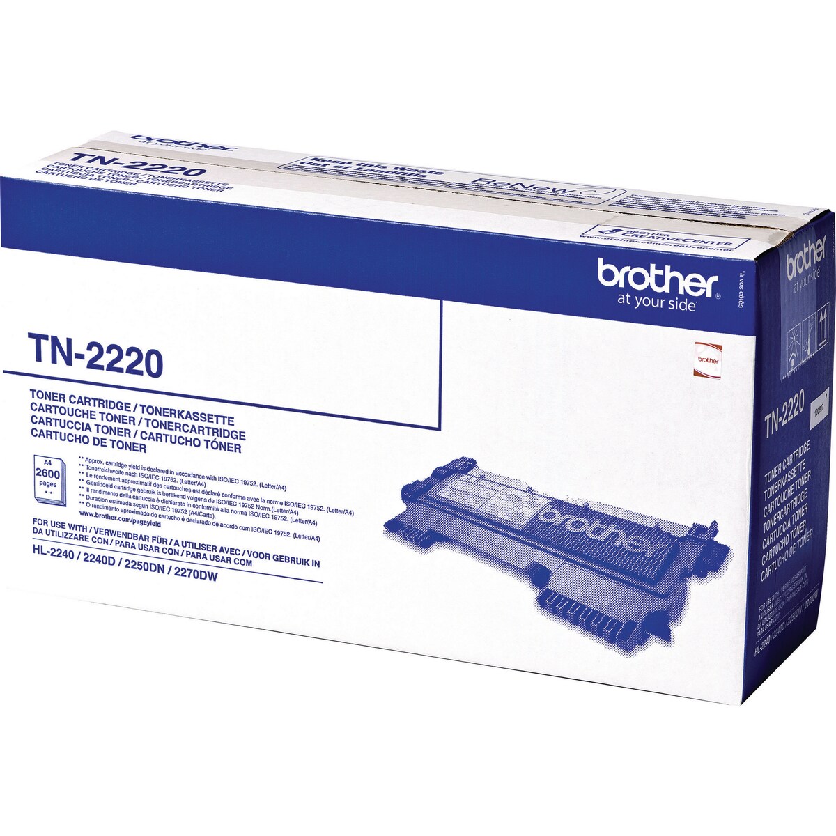 Brother TN-2220 Toner HL2240/DCP7060 Black 1