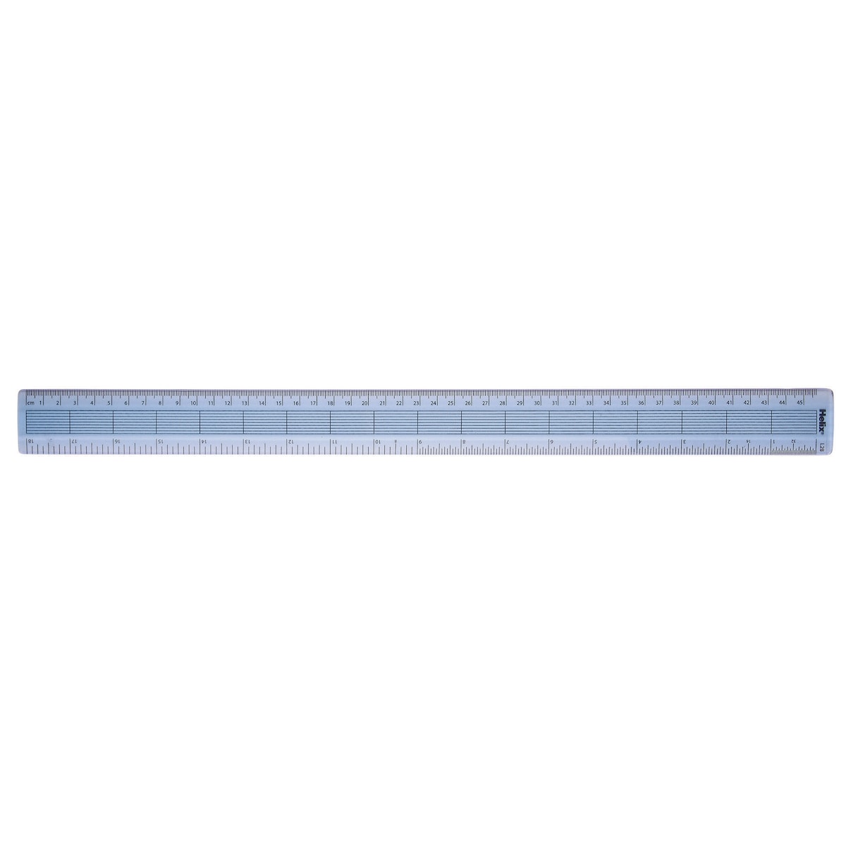 Plastic Ruler 45cm / 18 Inches Clear 1