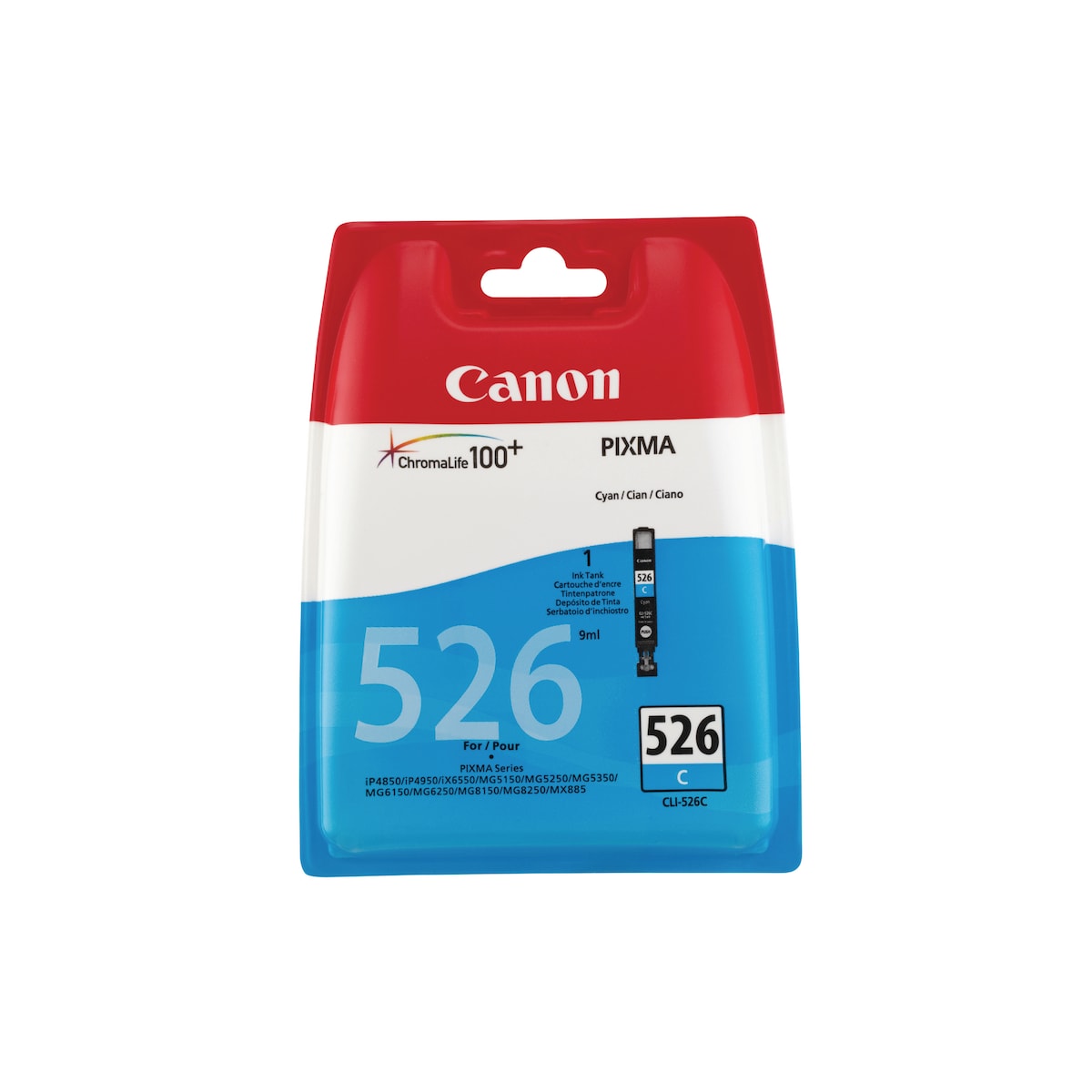 Canon CLI-526C Inkjet Cartridge Cyan 1
