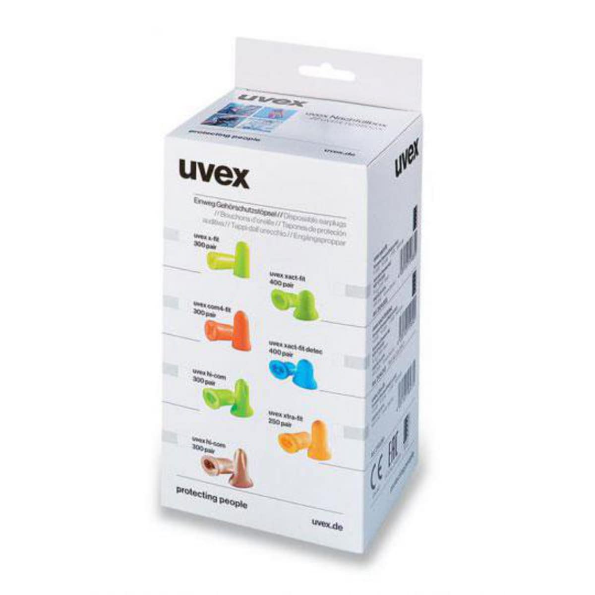 Uvex Hi Com Uncorded Dispenser Re-Fill Box 1