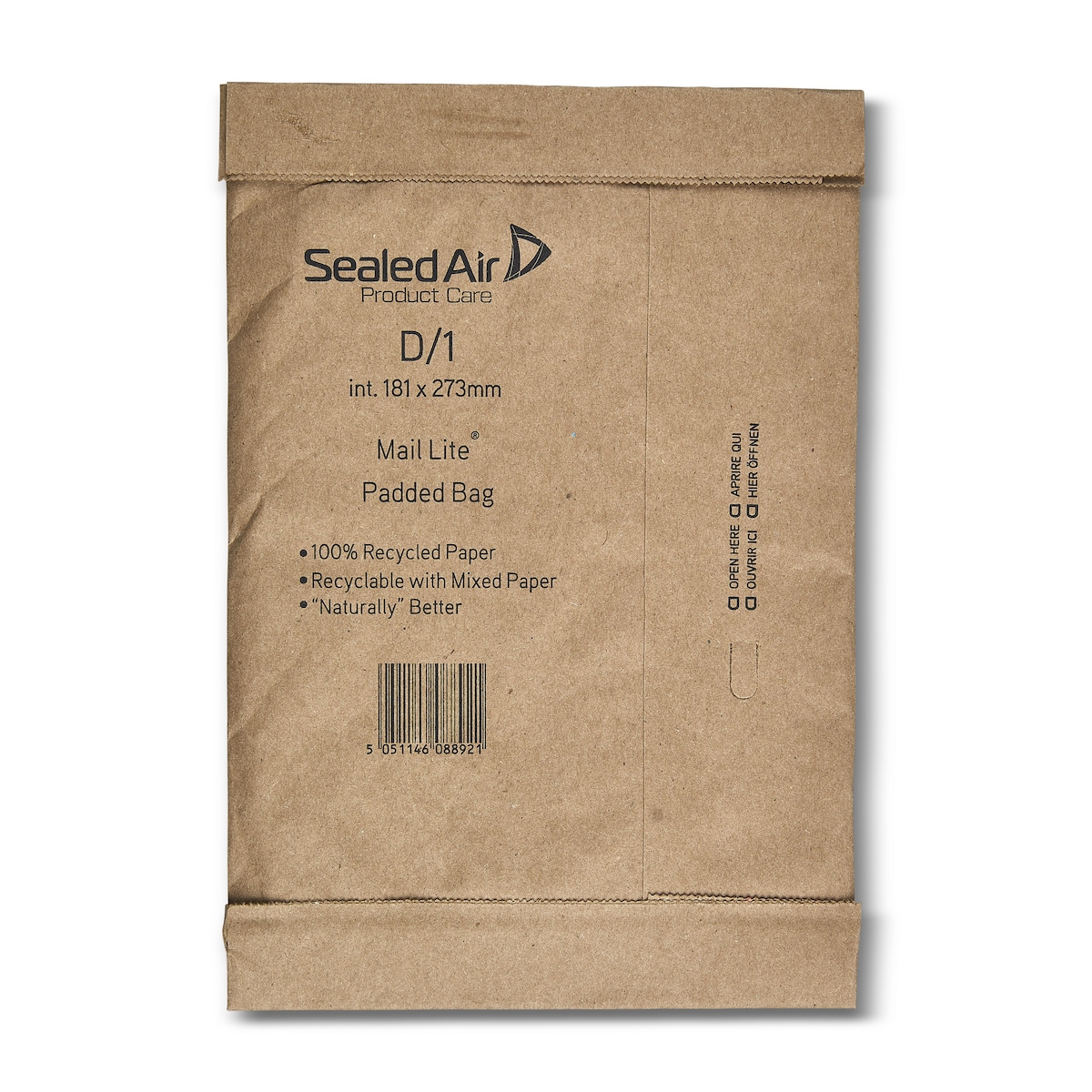 Mail Lite Padded Bags D1 181 X 273Mm - Box Of 100 1