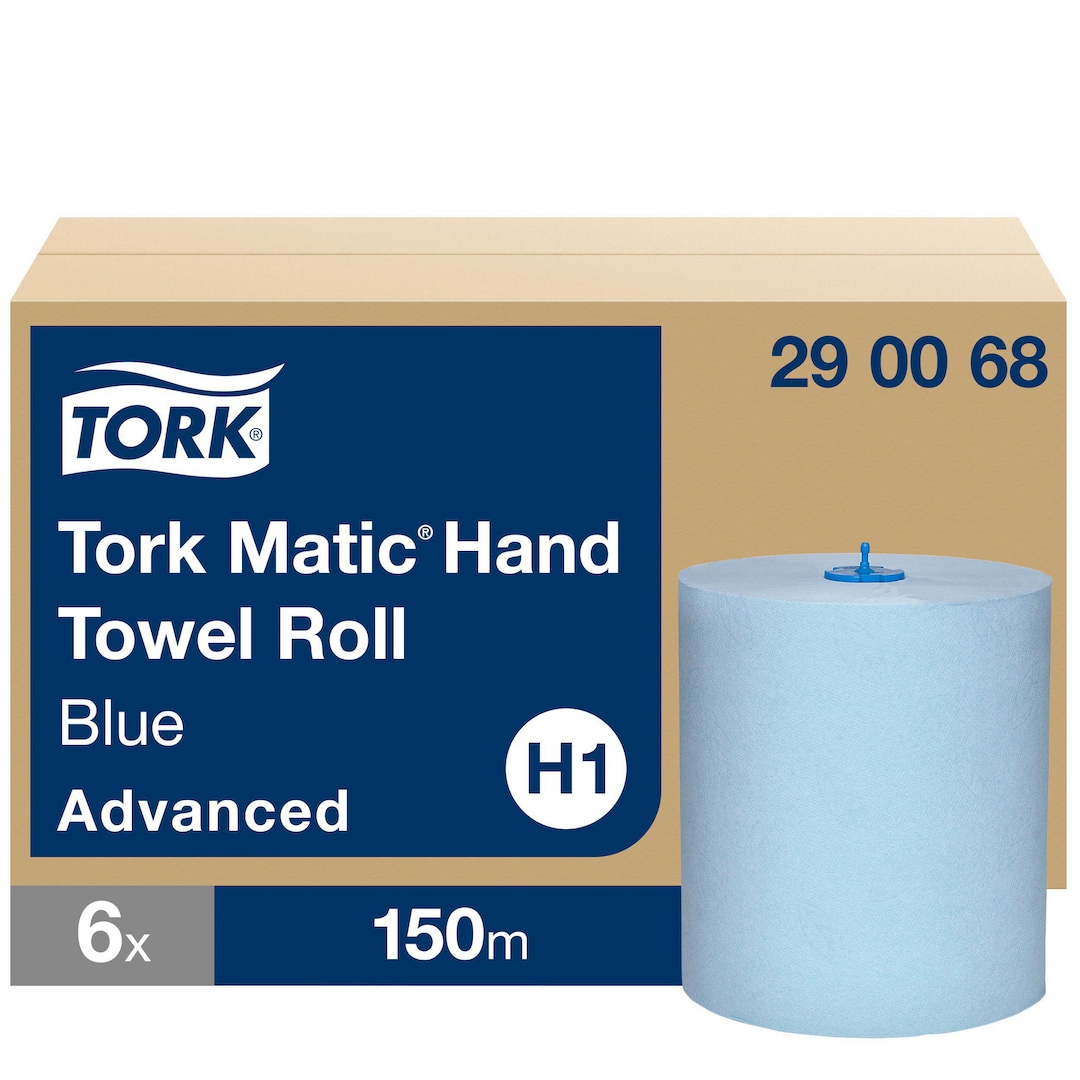 Tork Matic® Paper Hand Towels Blue H1, 290068,... | Lyreco