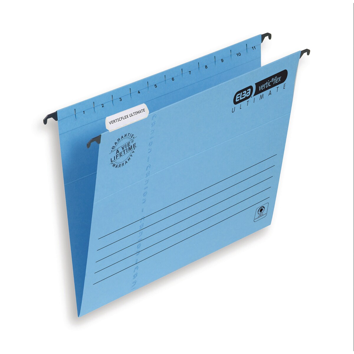 Elba Verticflex Suspension Files Foolscap Blue V Base Box 25 1