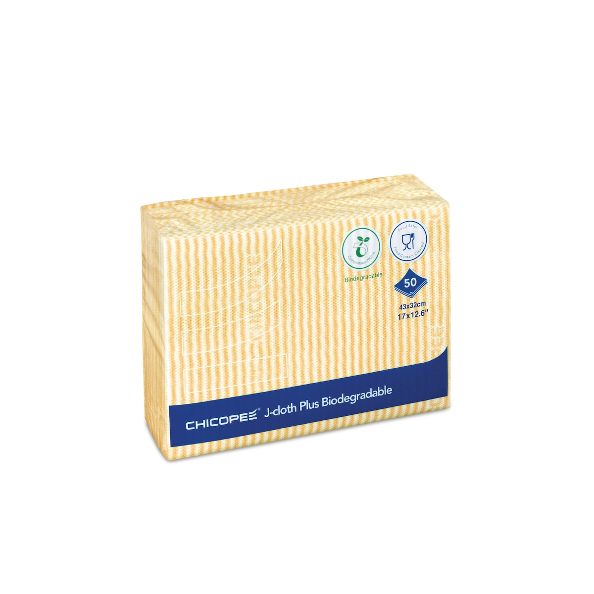 Chicopee J-Cloth 3000 Yellow - Pack of 50 1