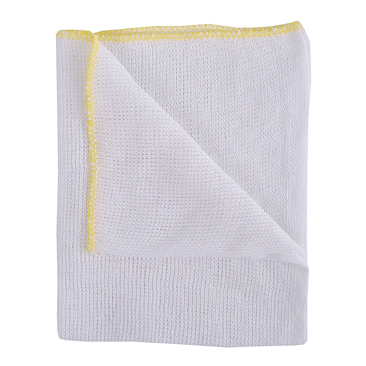 Yellow Colour Coded Dish Cloths - Pack of 10 1