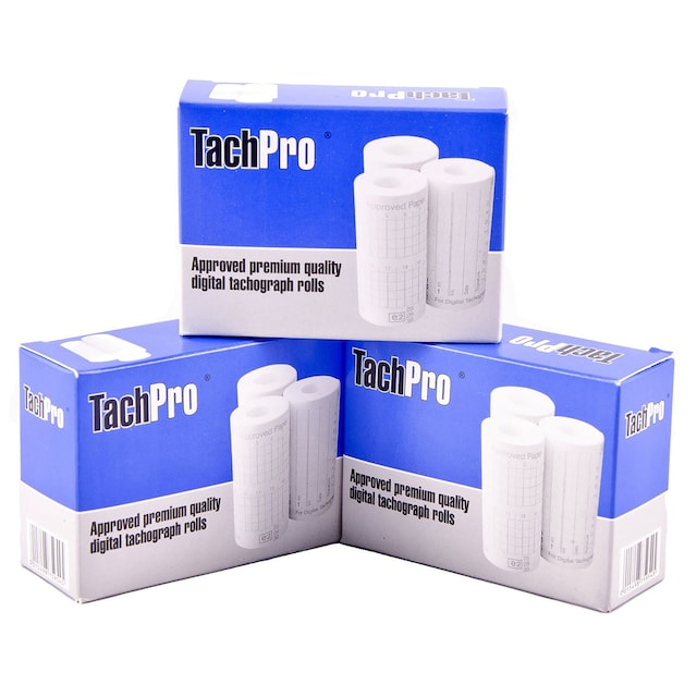 Chartwell Digital Tachograph Prime Rolls - Pack of 3 1