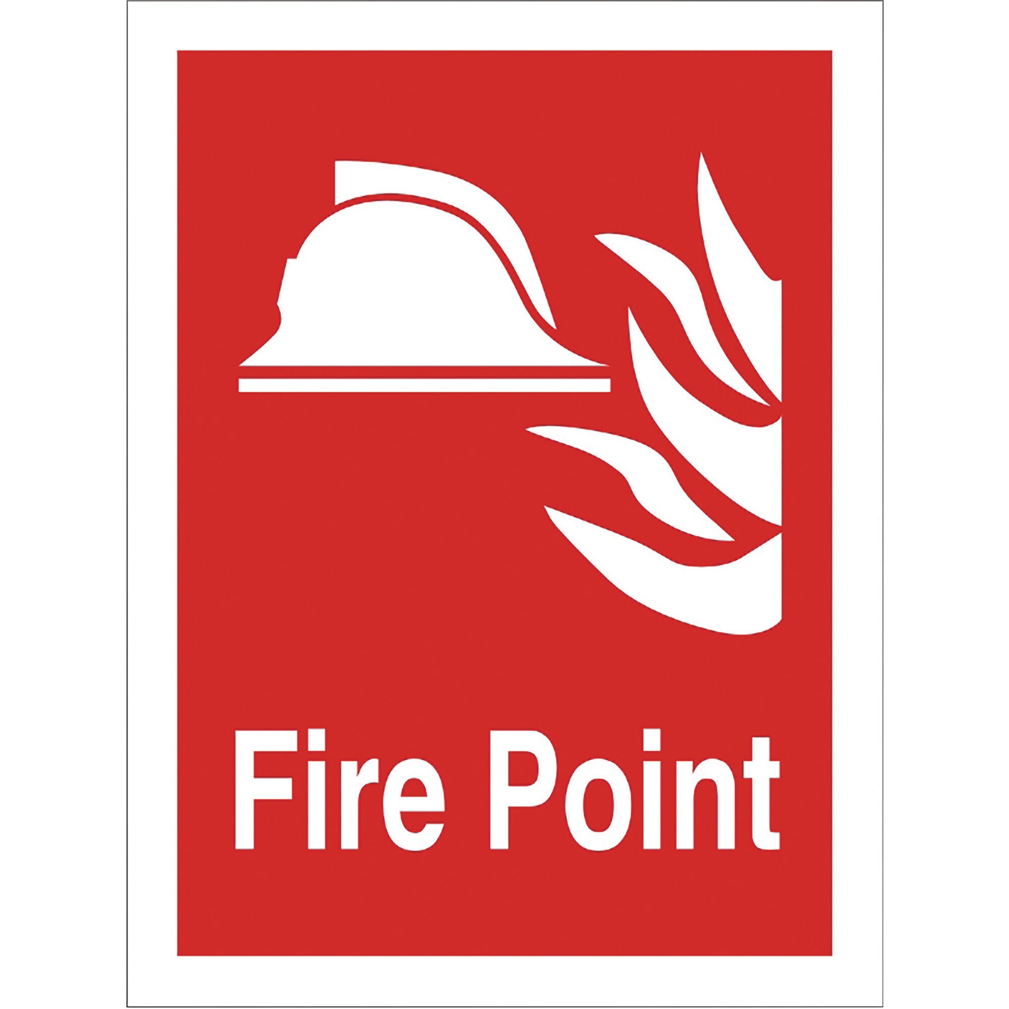 Fire Point Sign 600X400mm | Lyreco