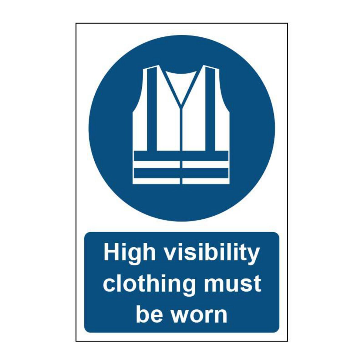 Hi-Vis Sign - 400X600mm 1