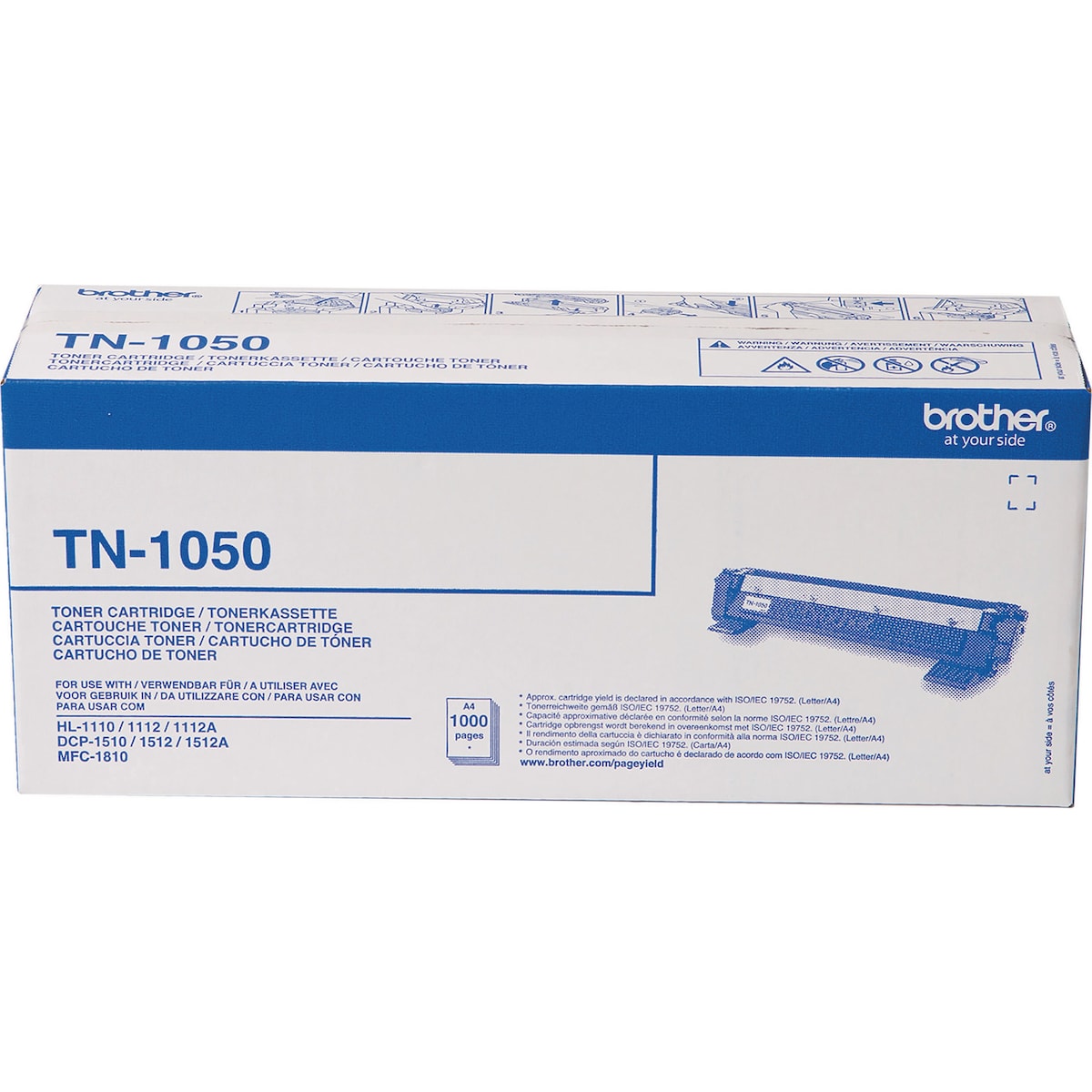 Brother TN-1050 Toner Cartridge Black 1