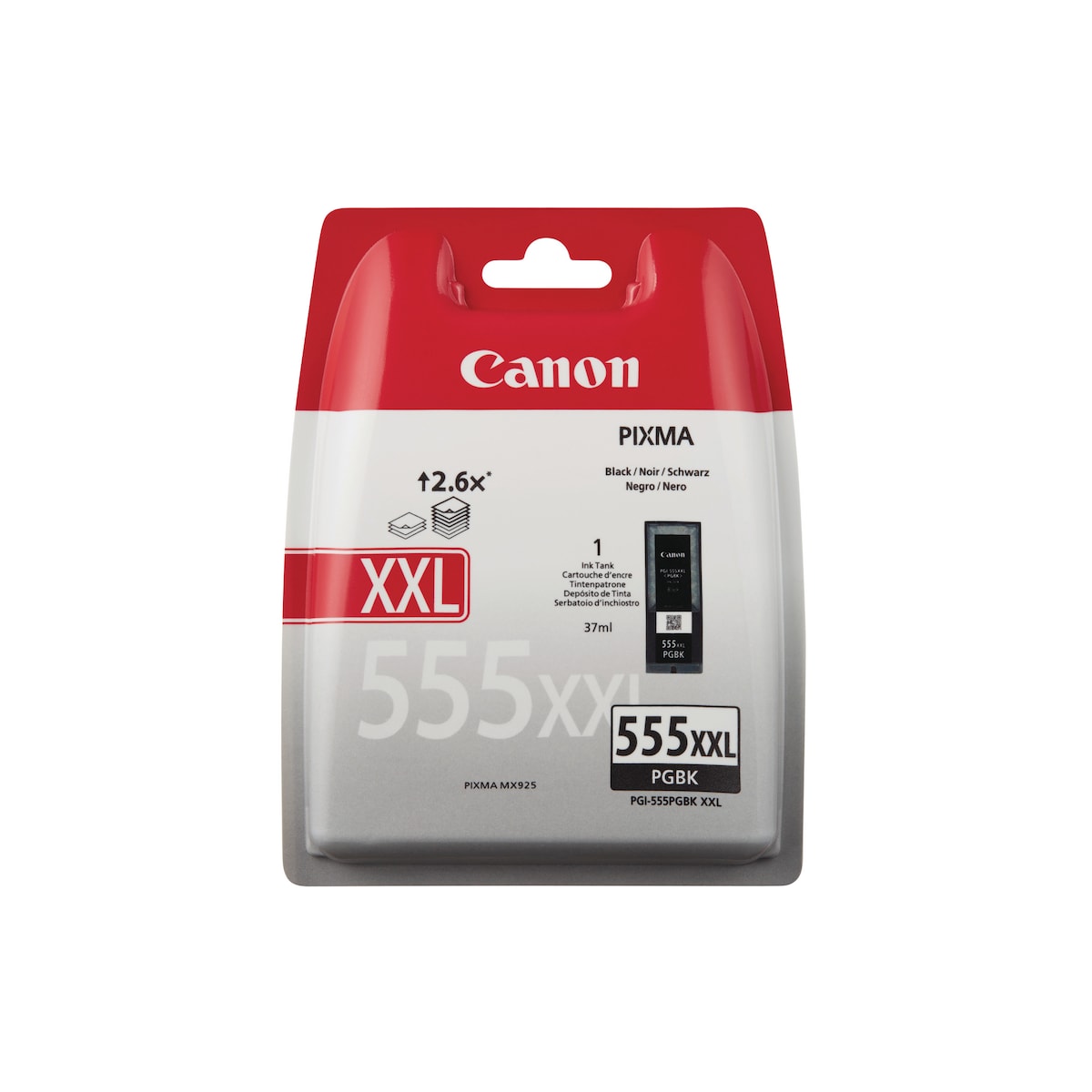 Canon Pgi-555 XXL HY Ink Cartridge Black (8049B001) 1
