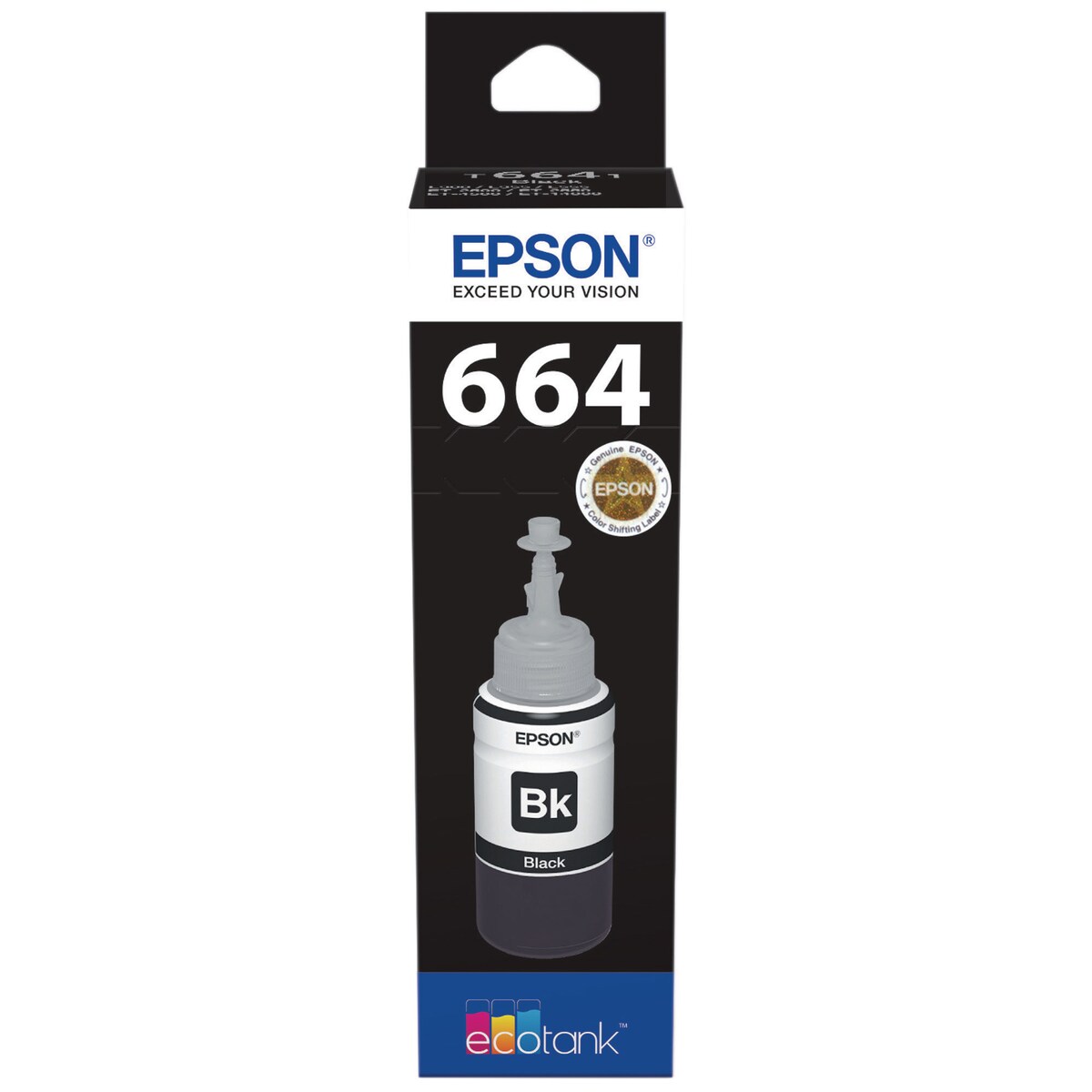 Epson T6641 Original Inkjet Cartridge Black | Lyreco