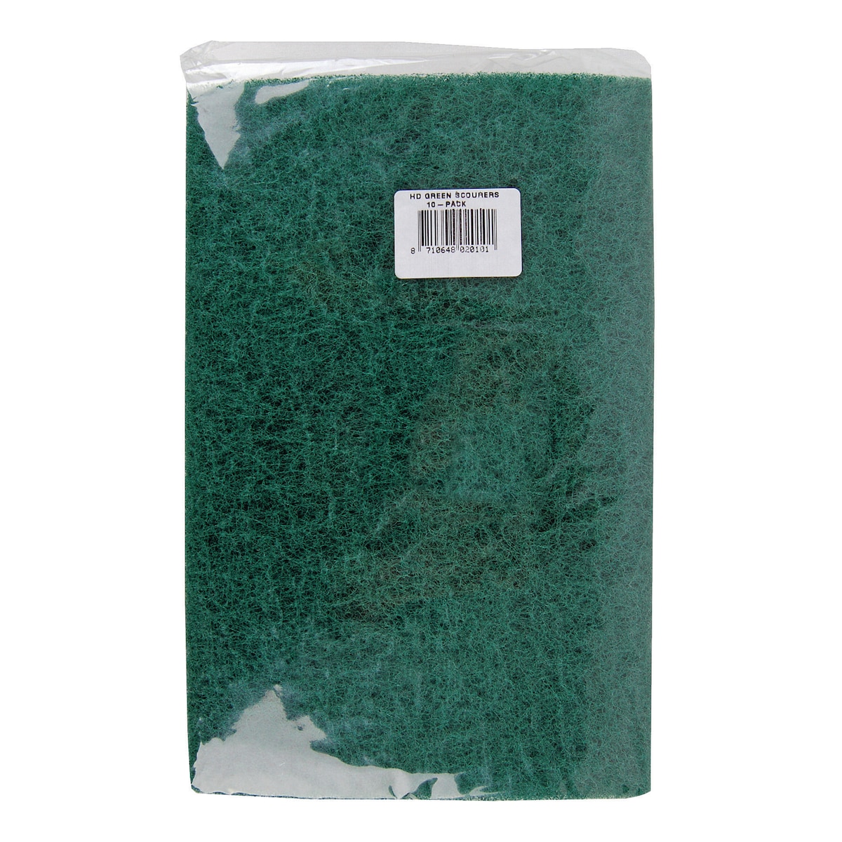 Green Heavy Duty Scourers - Pack of 10 1
