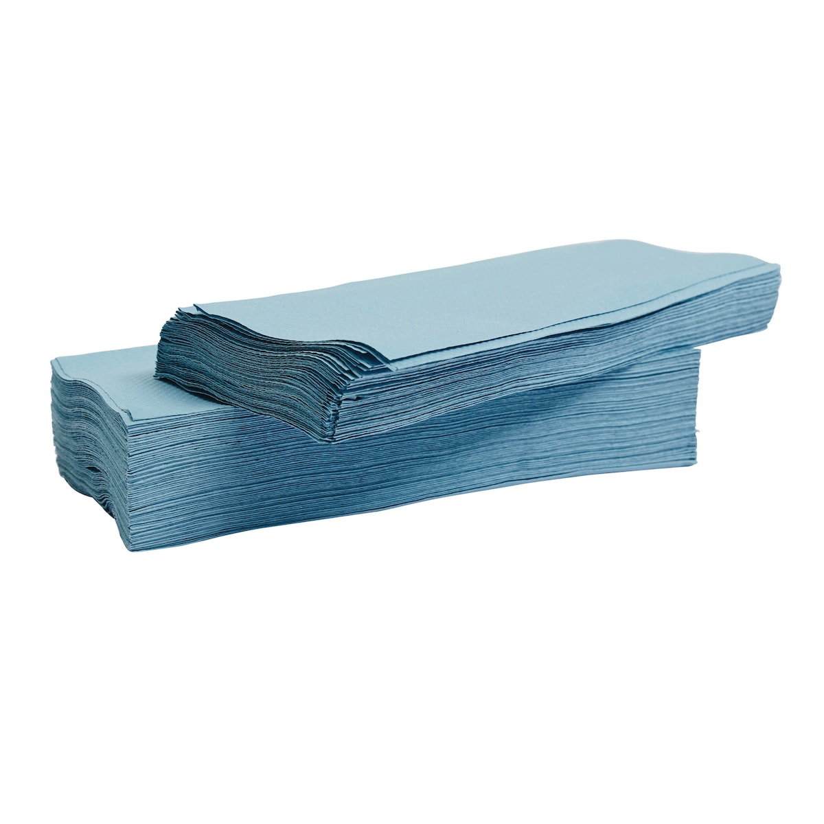 Blue V-Fold Hand Towels 1 Ply - Pack of 3510 1