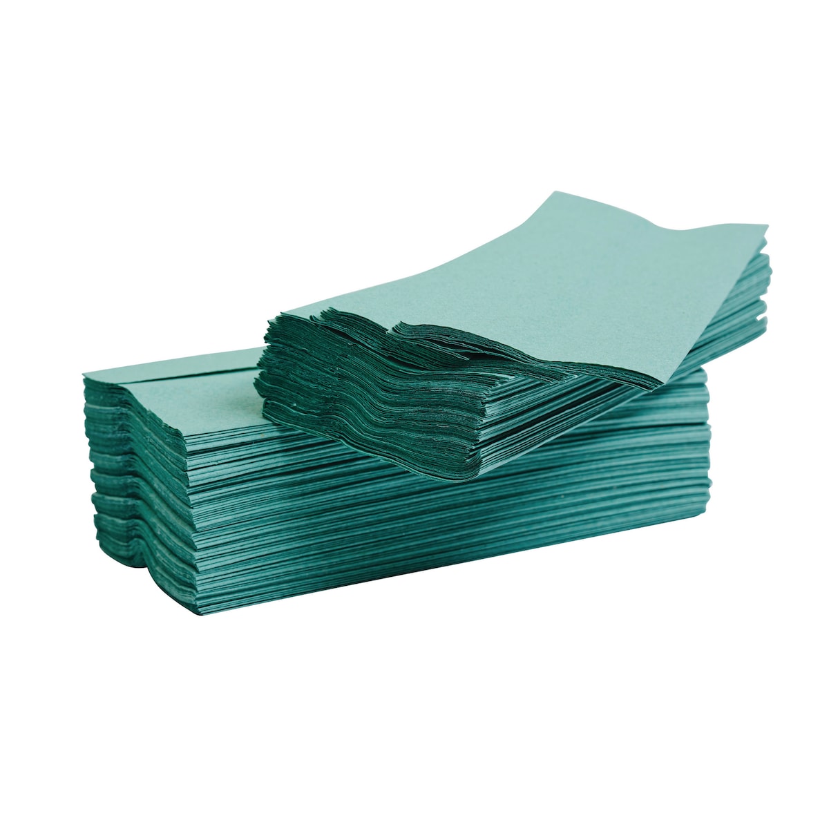 Green C-Fold Hand Towels 1 Ply - Pack of 2880 1