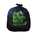 The Green Sack® 10kg Medium Duty Refuse Sack 457x737x 838mm Black - Box of 200 1