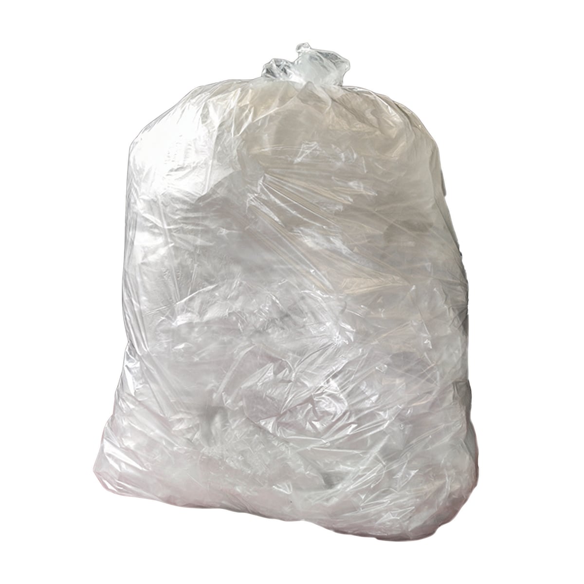 The Green Sack  15kg Medium Duty Compactor Sack 508x864x1168mm Clear -Box of 100 1