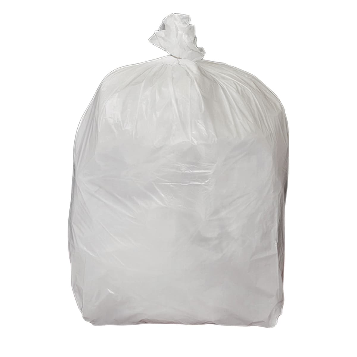 Heavy Duty White Pedal Bin Liner 279x430x430mm  - Rolls of 100, Box of 500 1