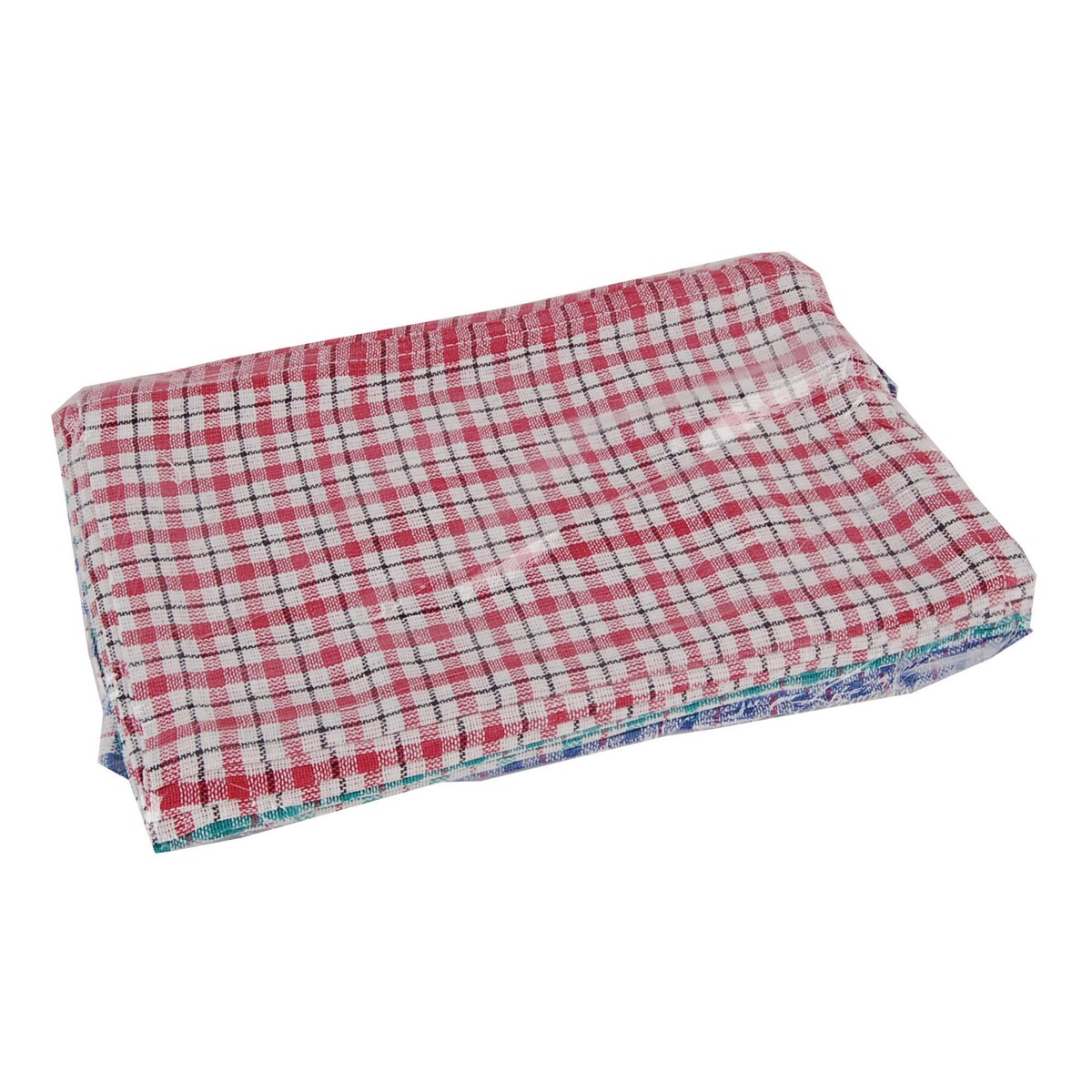 Assorted Checked Tea Towels - Pack of 10 1