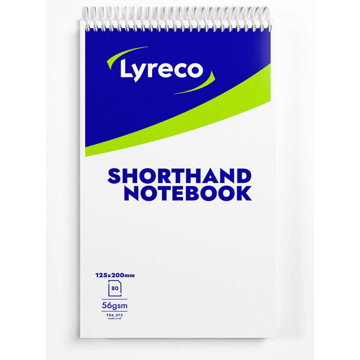 Lyreco Shorthand Notebooks Ruled White - Pack Of 20 1