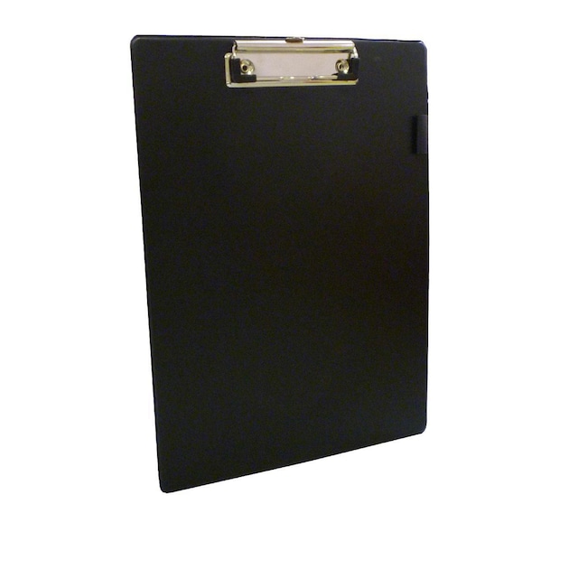 PVC Coated Black Foolscap Clipboard 1