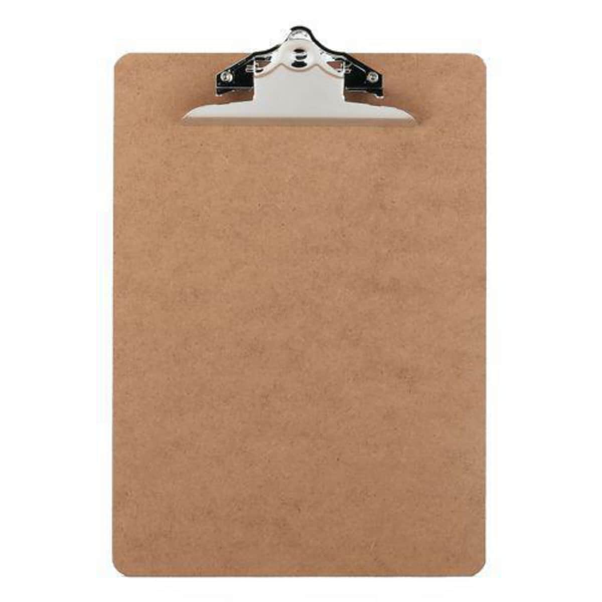 Natural Hardboard Foolscap Clipboard 1