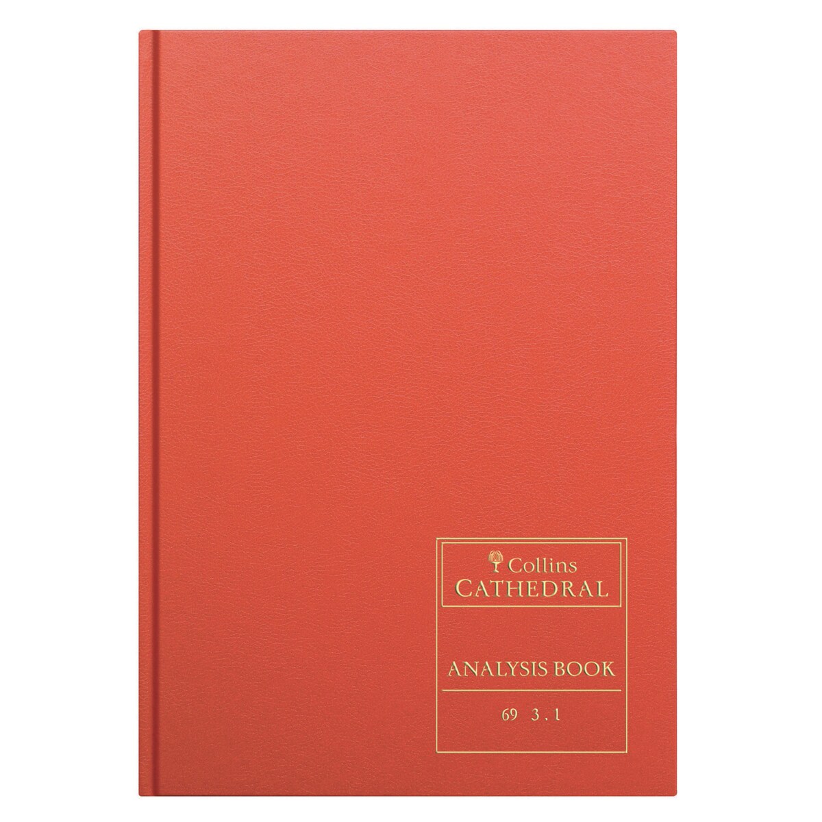 Collins Cathedral 69 Series Analysis Book - 3 Cash Columns/Page - 96 Pages 1