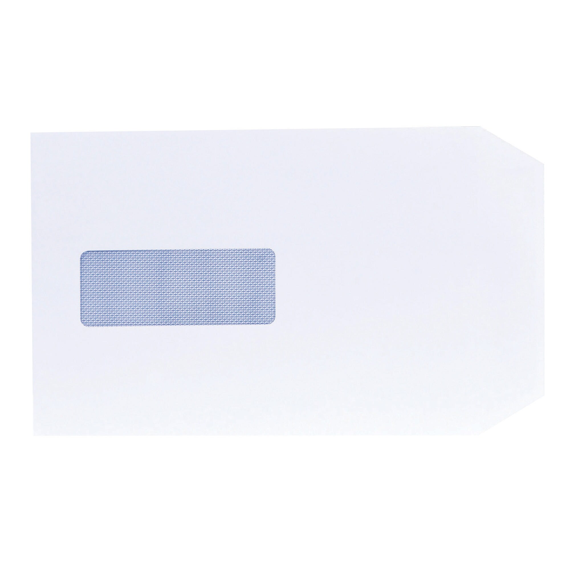 Prodbuy 100 DL Envelopes White 90gsm 220x110mm Self Seal Office Letter Pack