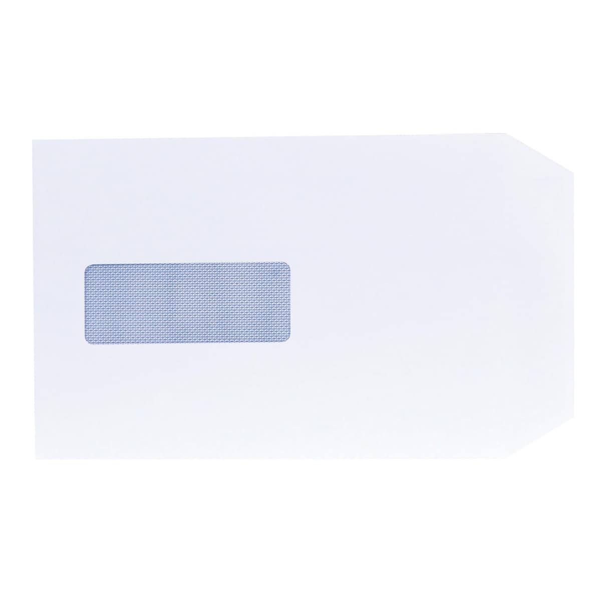 Lyreco White Envelopes C5 S/S Window 90gsm - Pack Of 500 1