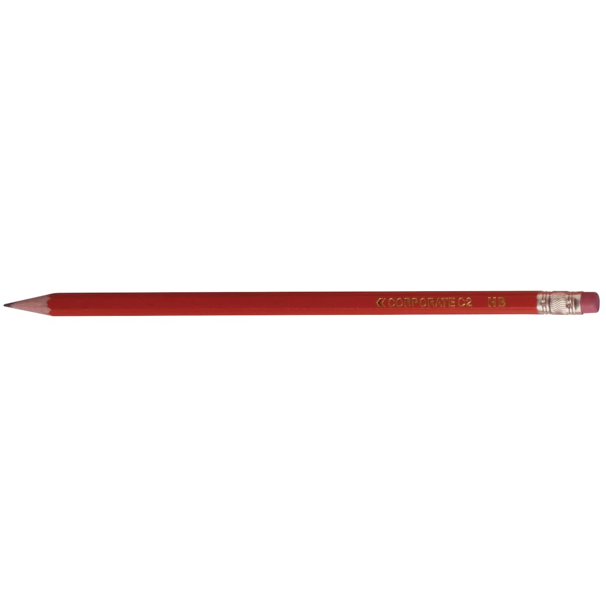 Pencil HB Eraser-Tip - Pack Of 12 1