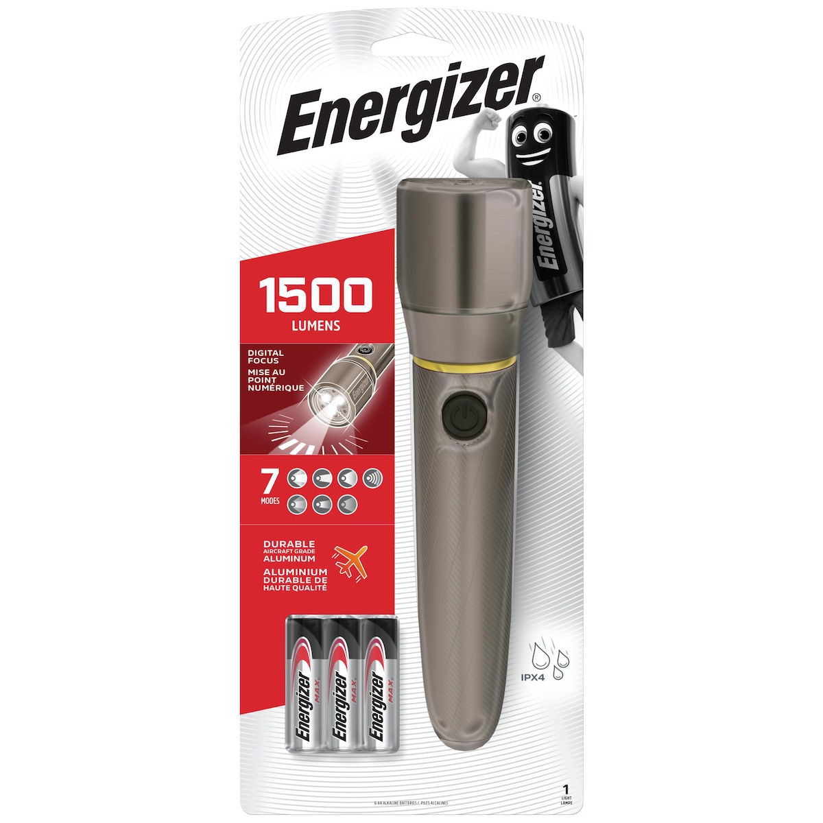 Energizer Vision HD Metal 6AA Torch 1